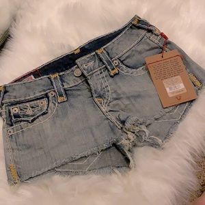 True Religion Joey Denim Shorts